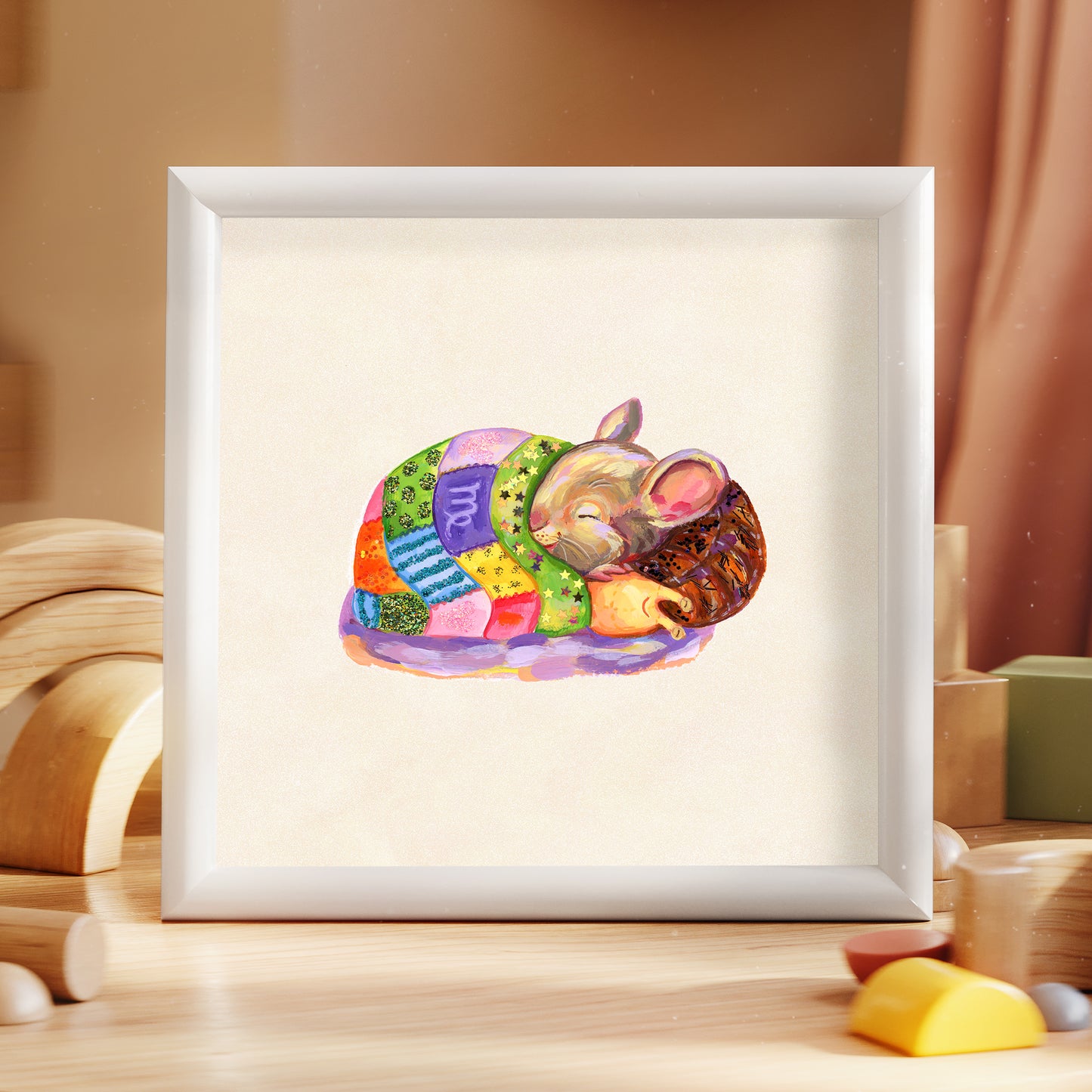 Vierge - Estampe d'art