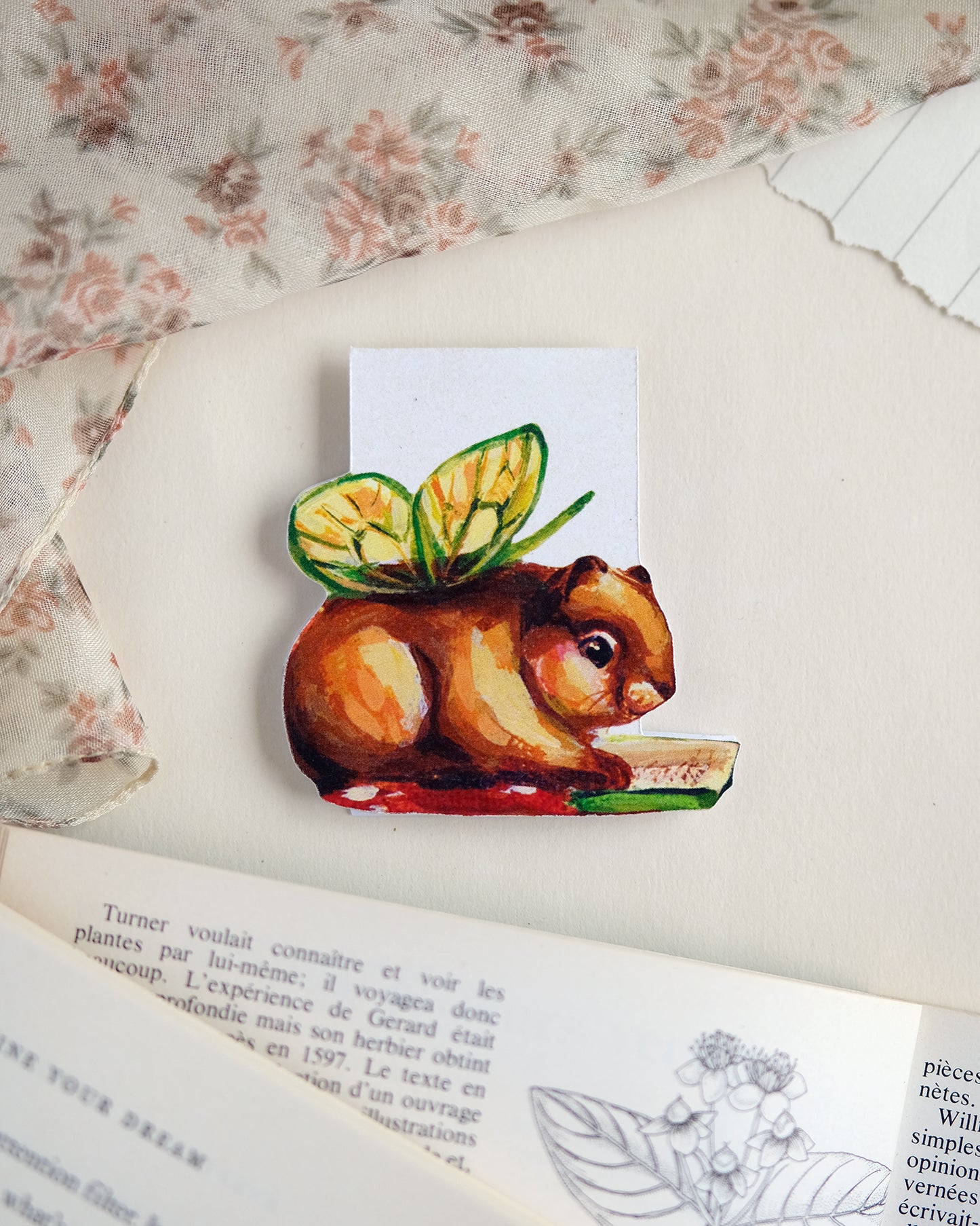 Marmot de lecture - Signet