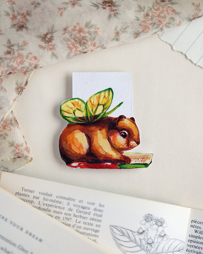 Marmot de lecture - Signet