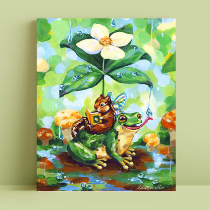 Beneath Summer Rain - Art Print