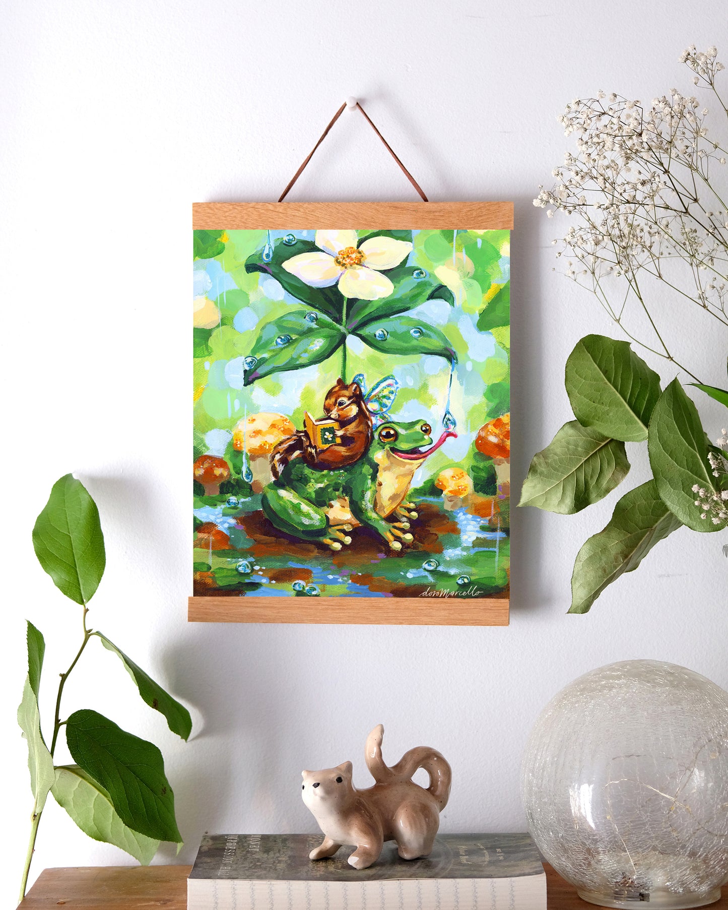 Beneath Summer Rain - Art Print