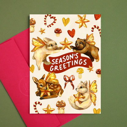 Season's Greeting - Christmas Card