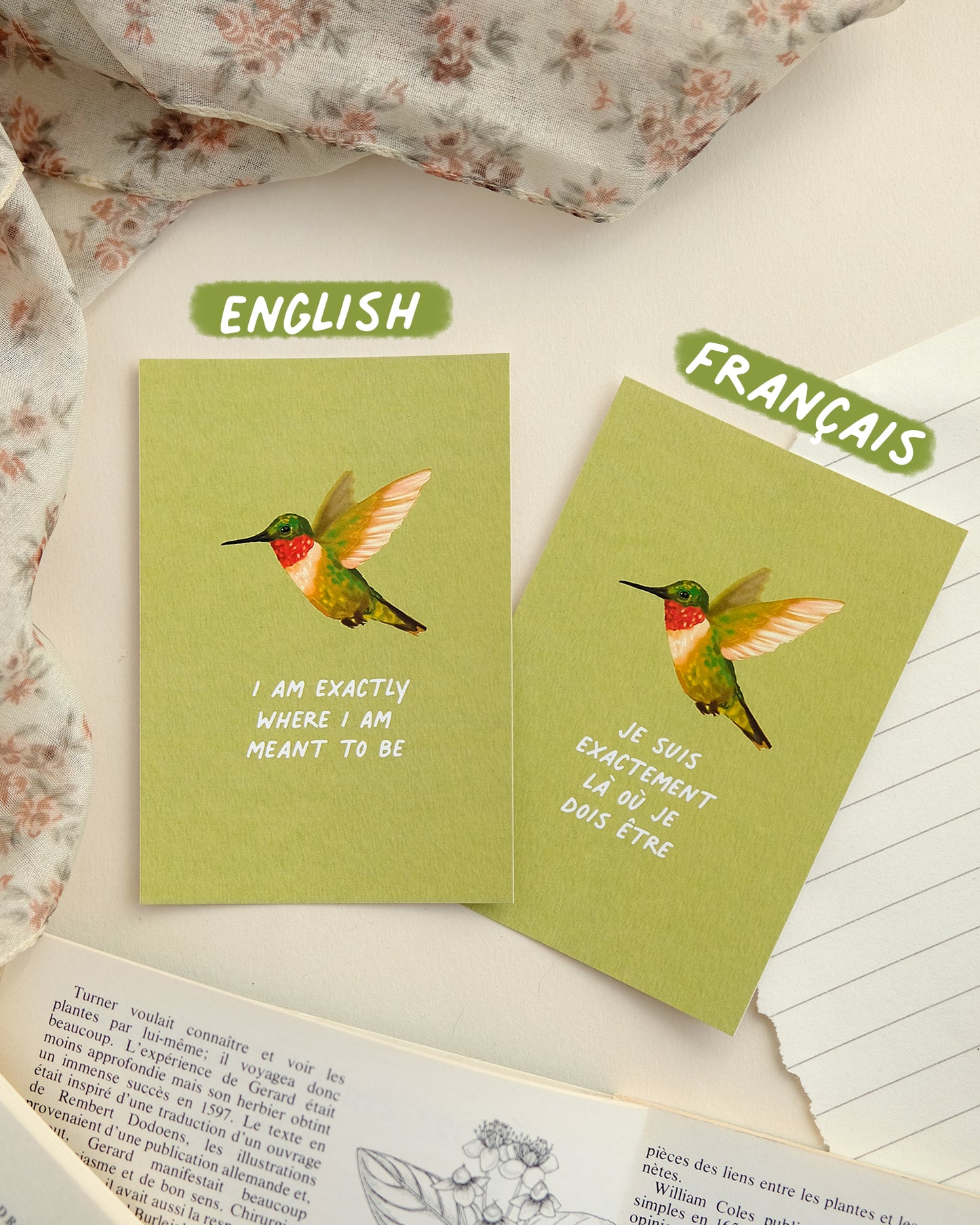 Inspiration quotidienne - Ensemble de 20 impressions