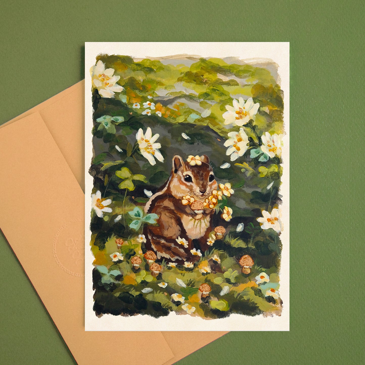 Petits trésors - Carte de vœux