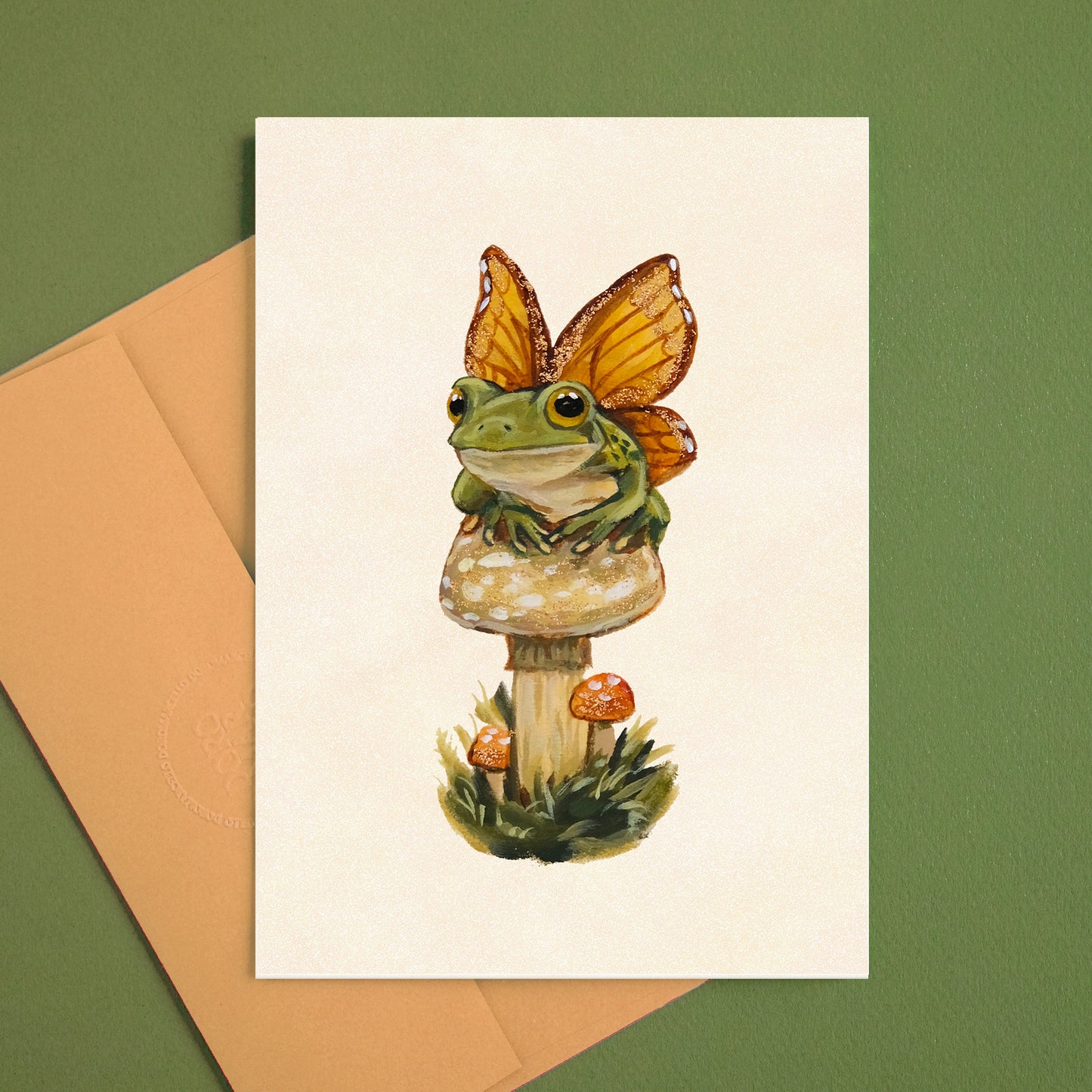 Fée Grenouille - Carte de vœux