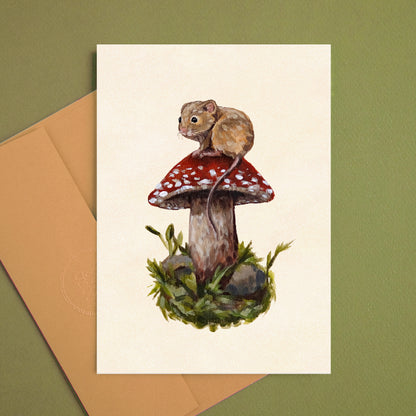 Souris - Carte de vœux