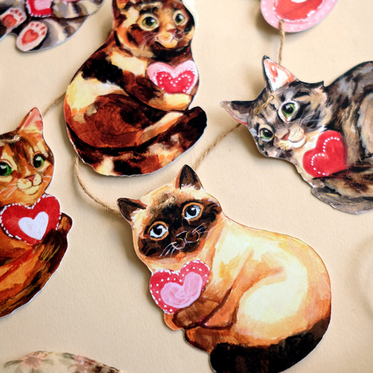 Chats - Kit de guirlande DIY