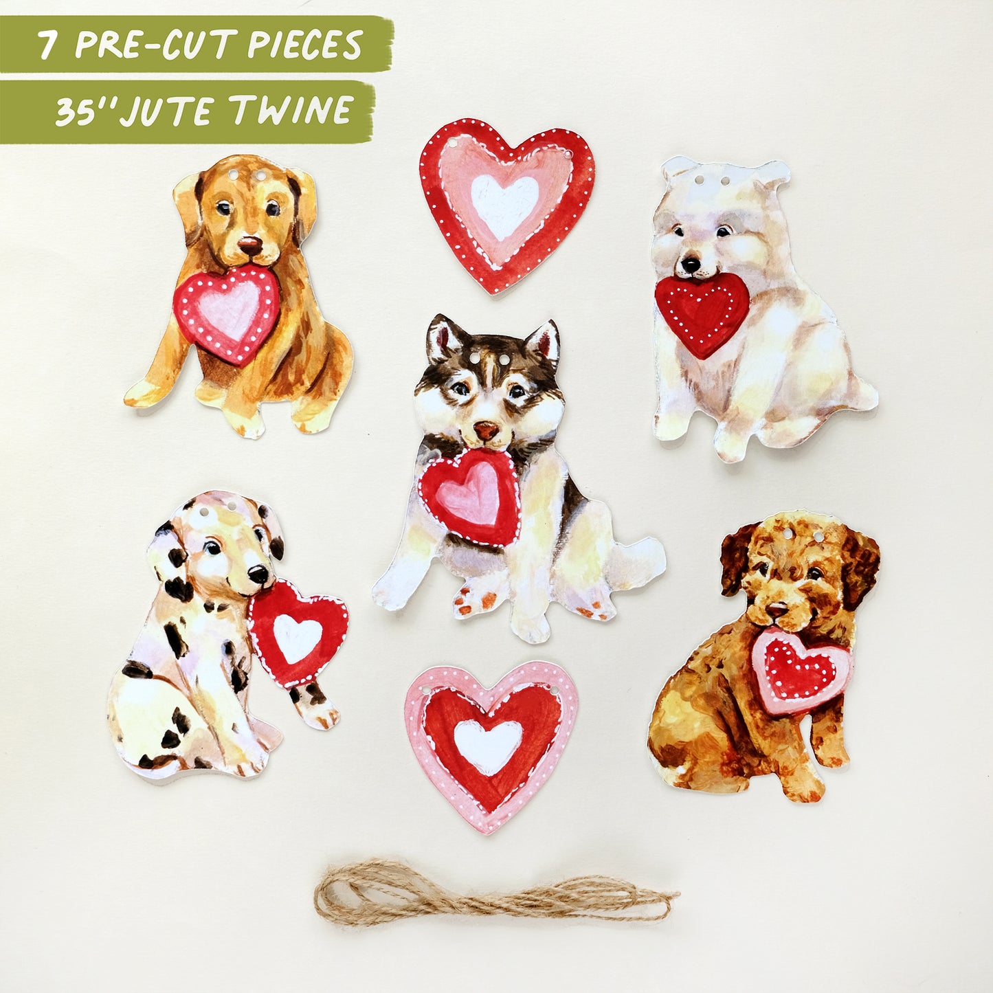 Chiens - Kit de guirlande DIY