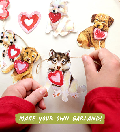Chiens - Kit de guirlande DIY