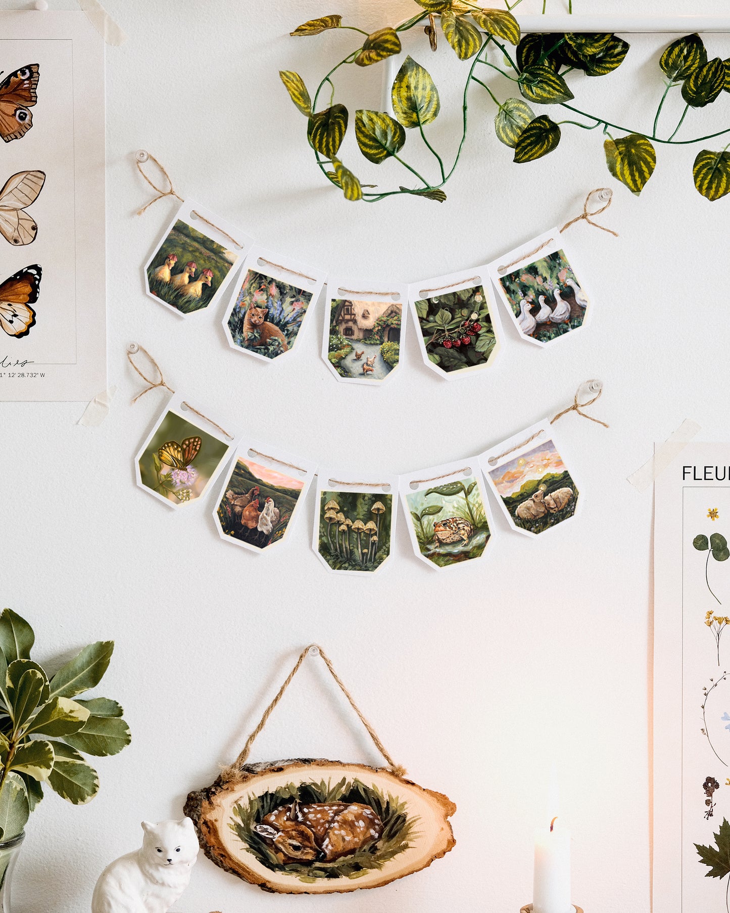 Cottage - Kit de guirlande DIY