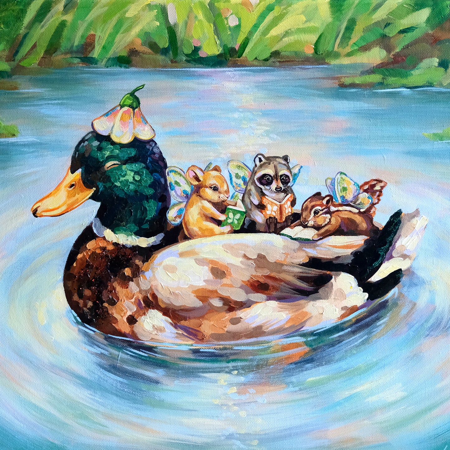 A Peaceful Afternoon - Original