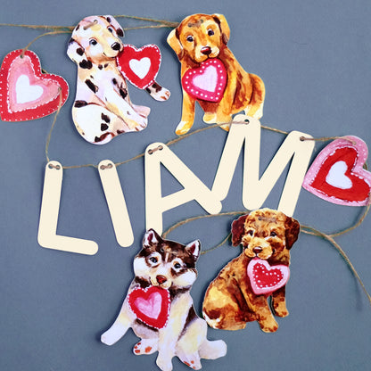 Chiens - Guirlande Personnalisée
