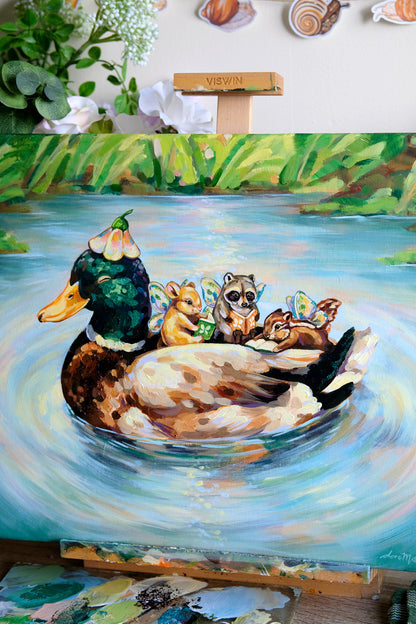 A Peaceful Afternoon - Original