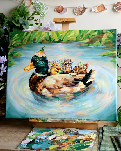 A Peaceful Afternoon - Original