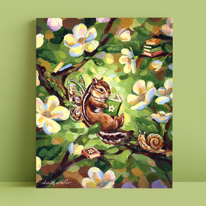 Fairy Chipmunk - Art Print