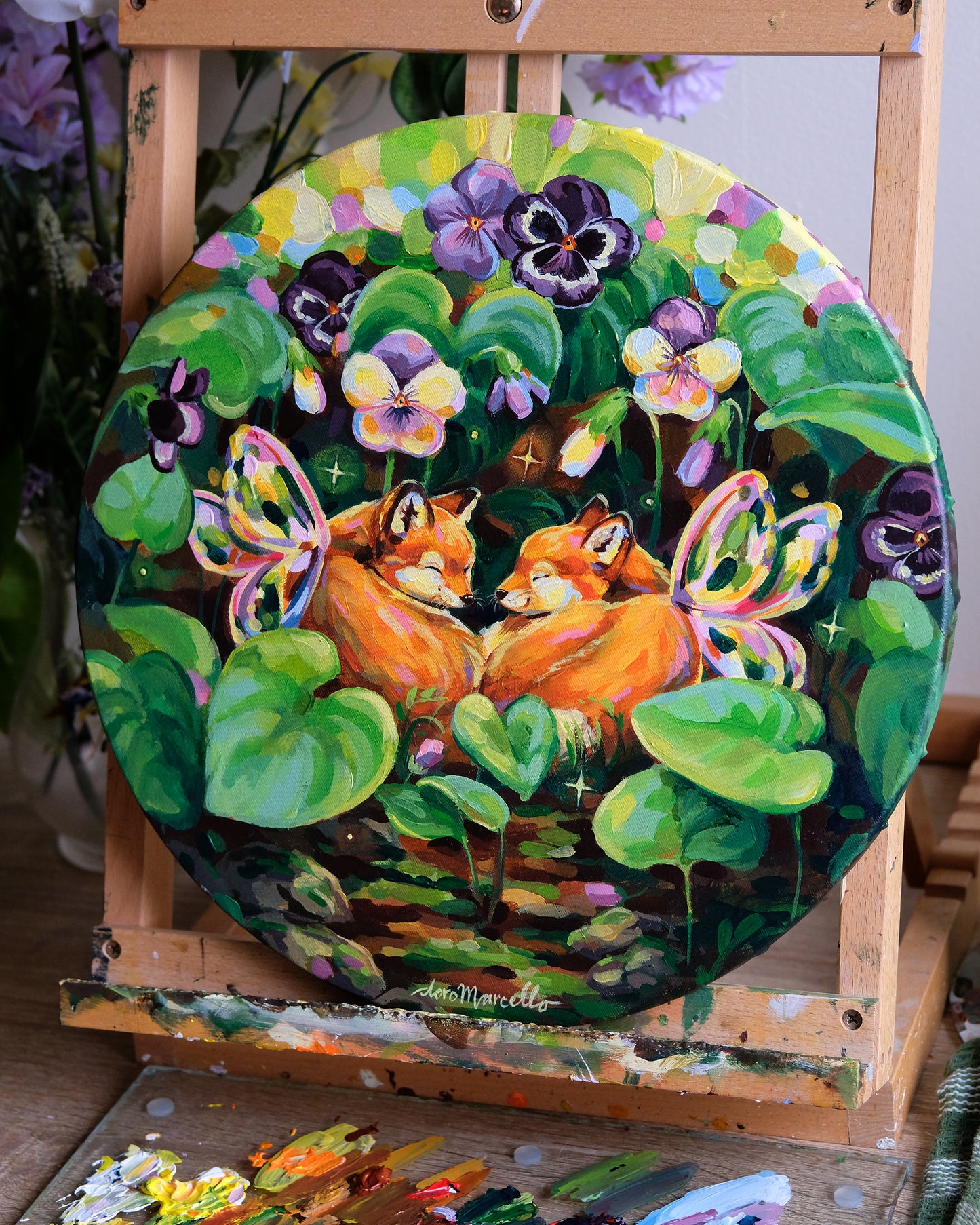 Fairy Foxes - Original