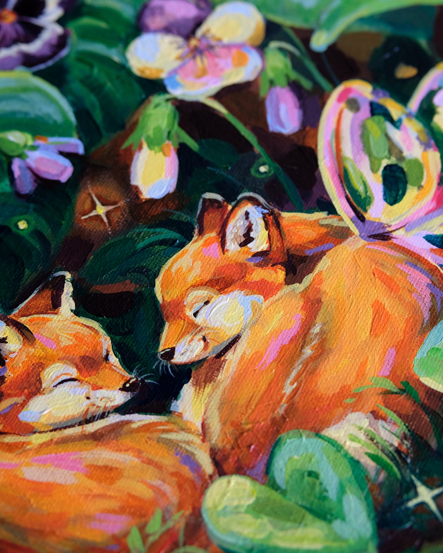 Fairy Foxes - Original