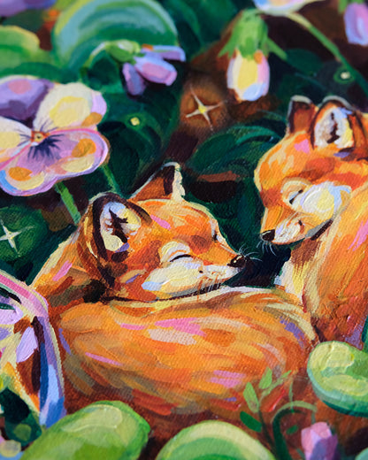 Fairy Foxes - Original