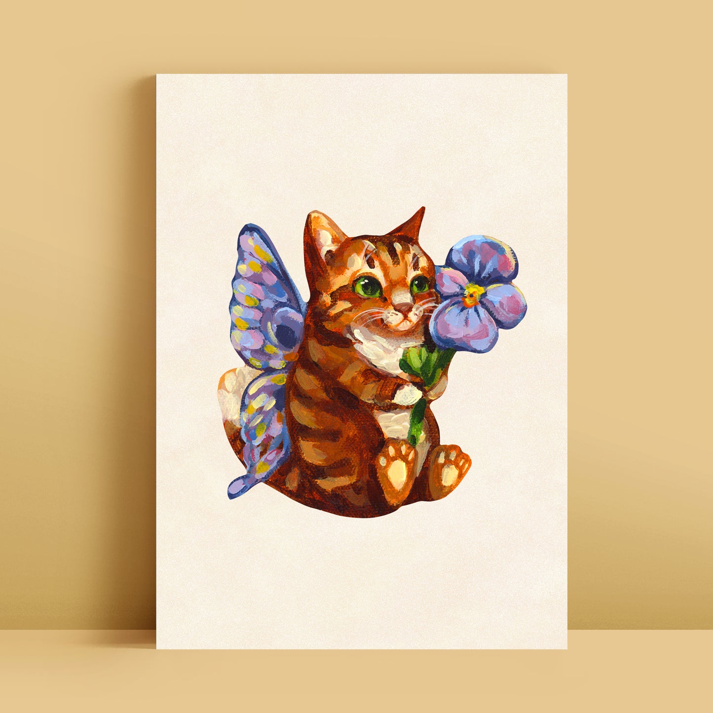 Fairy Kitty - Art Print