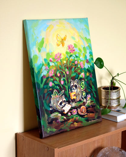 Fairy Raccoons - Original