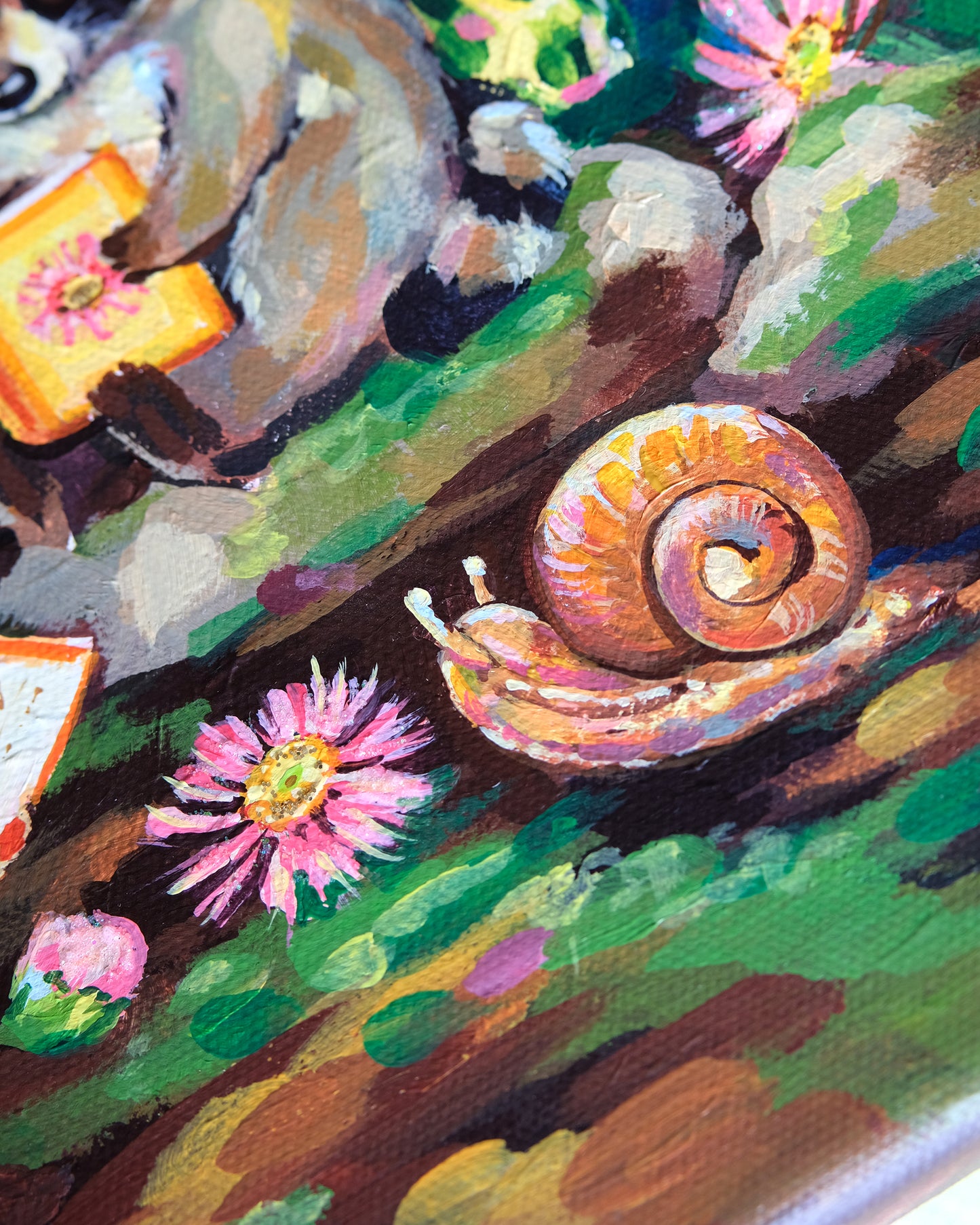 Fairy Raccoons - Original
