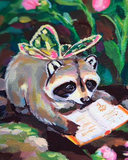 Fairy Raccoons - Original