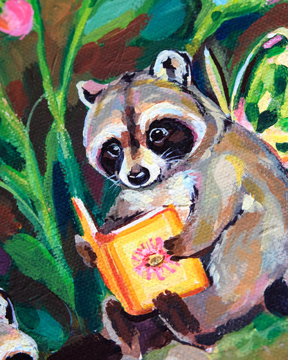 Fairy Raccoons - Original