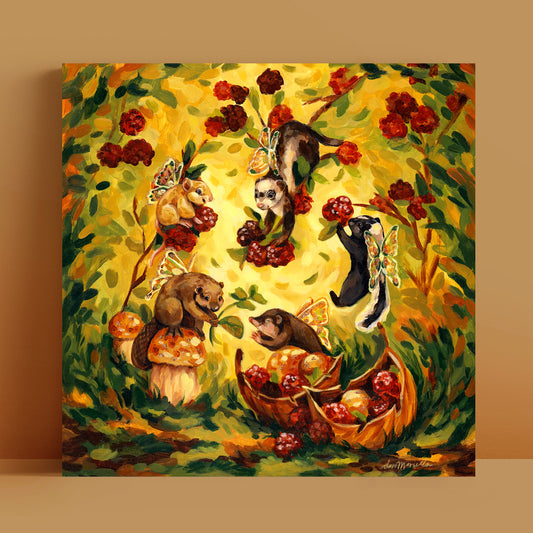 Foraging - Art Print