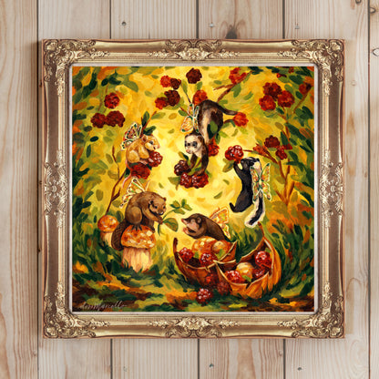 Foraging - Art Print