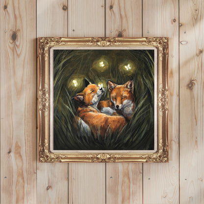 Renard - Impression d'art