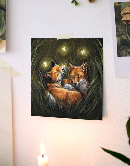Renard - Impression d'art