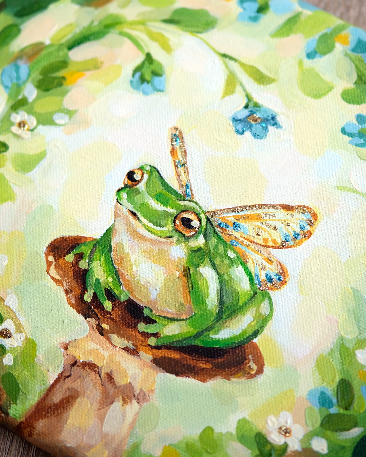 Good Luck Fairy Frog - Original