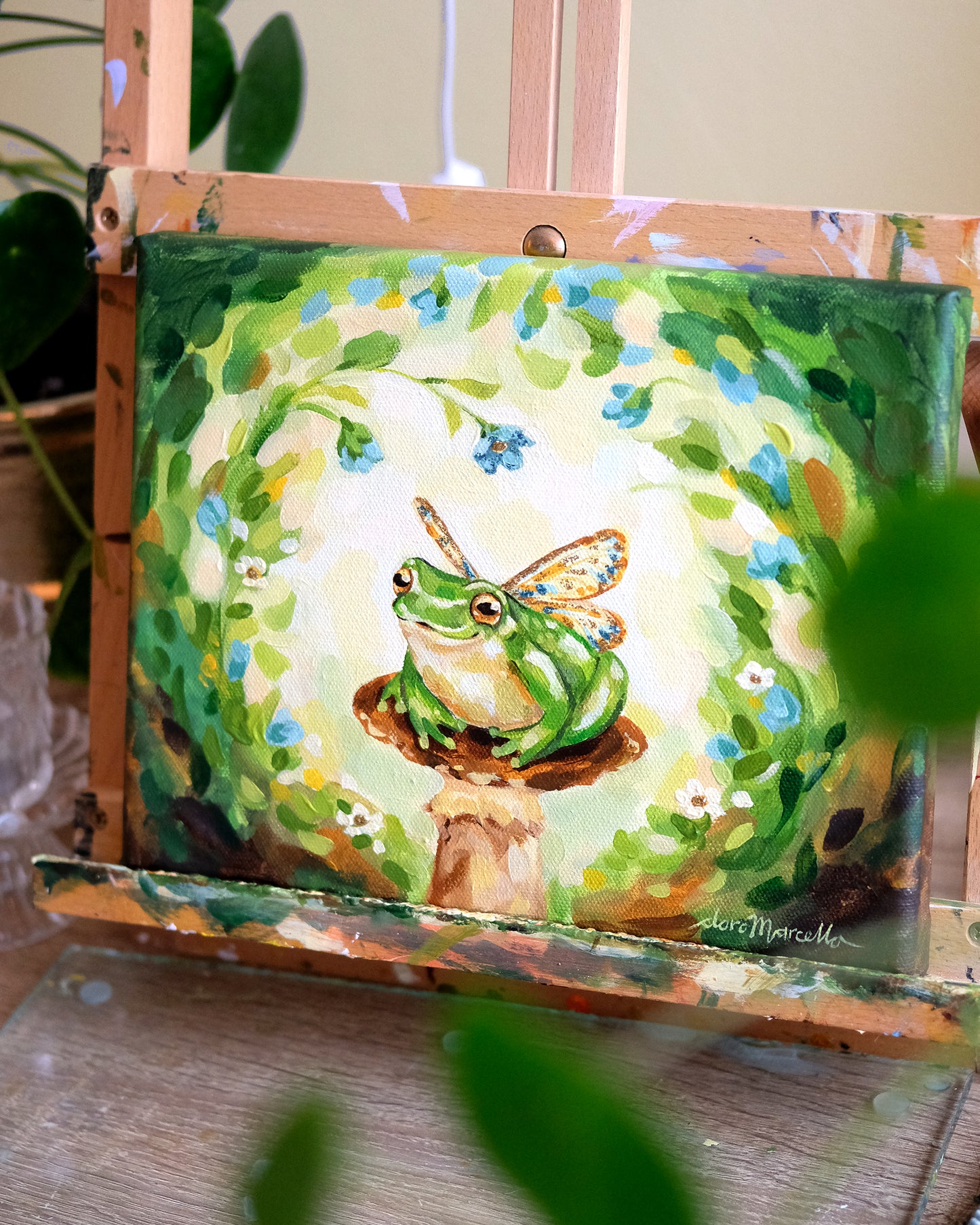Good Luck Fairy Frog - Original