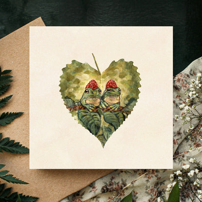 Frog Leaf - Art Print