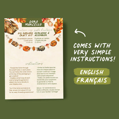 Sleeping Critters - DIY Garland Kit