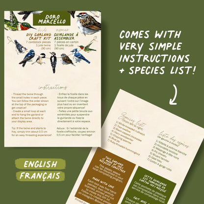 Birds - DIY Garland Kit