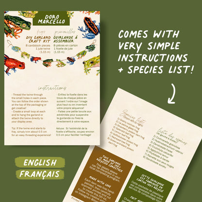 Frogs - DIY Garland Kit