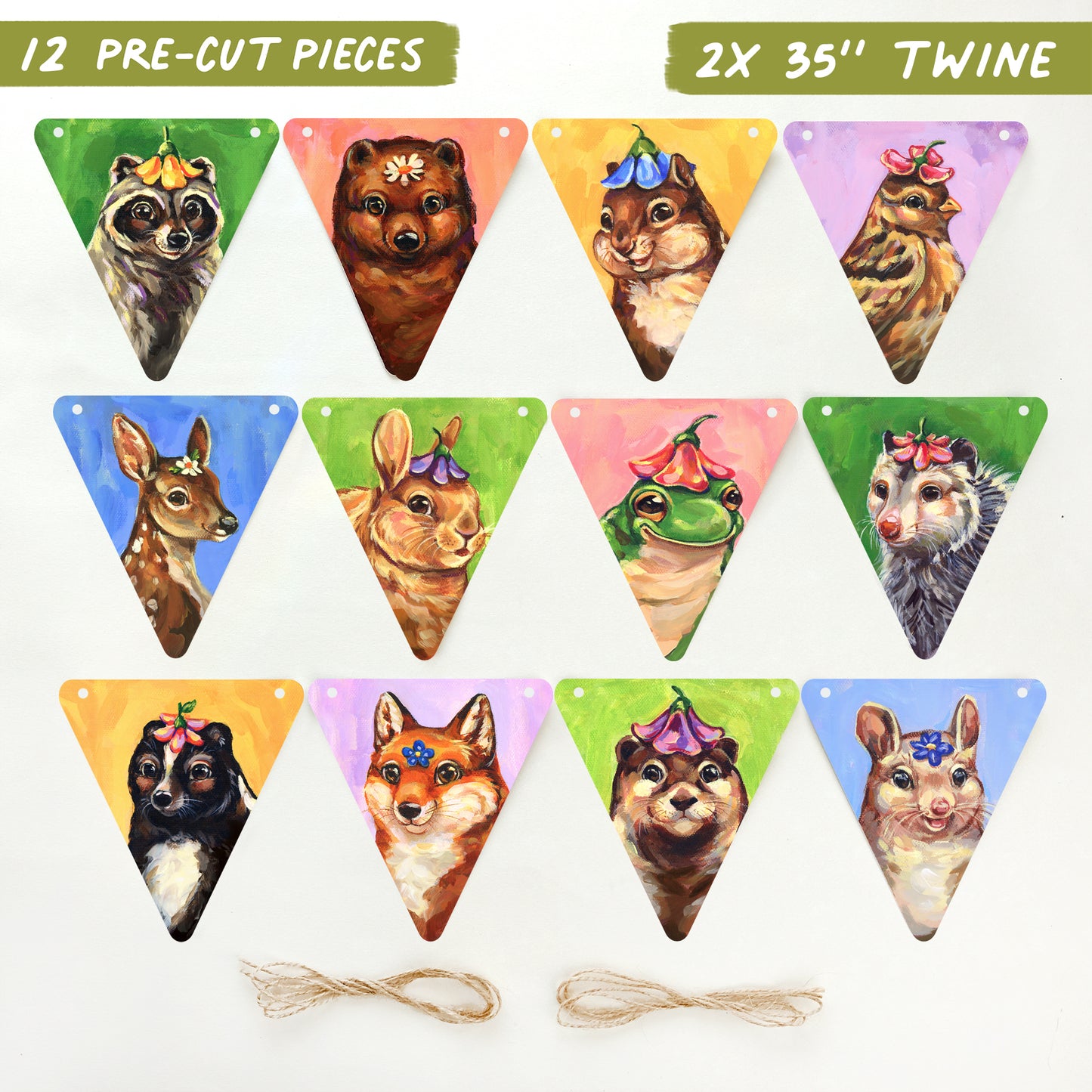 Flower Parade - DIY Garland Kit