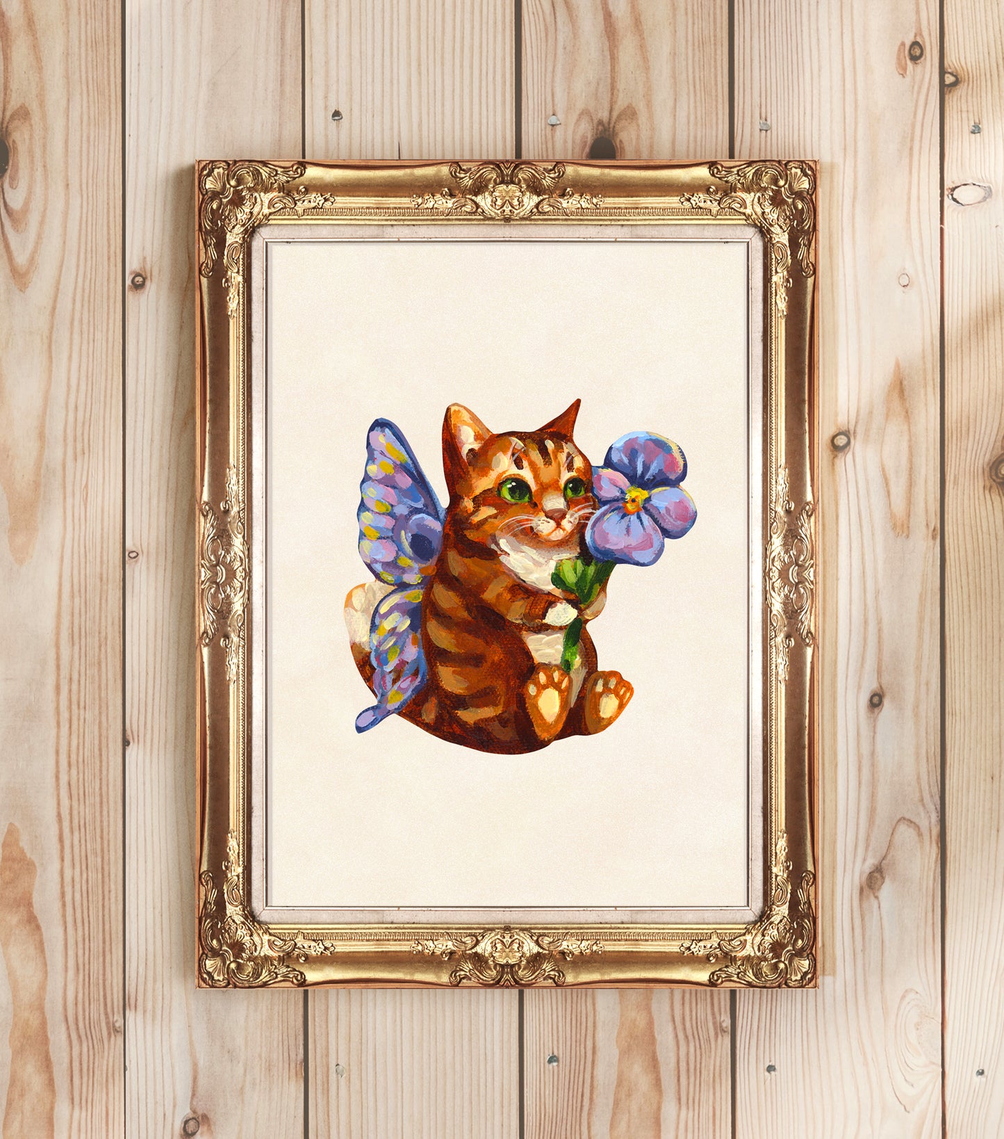 Fairy Kitty - Art Print