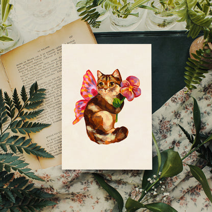 Fairy Kitty - Art Print