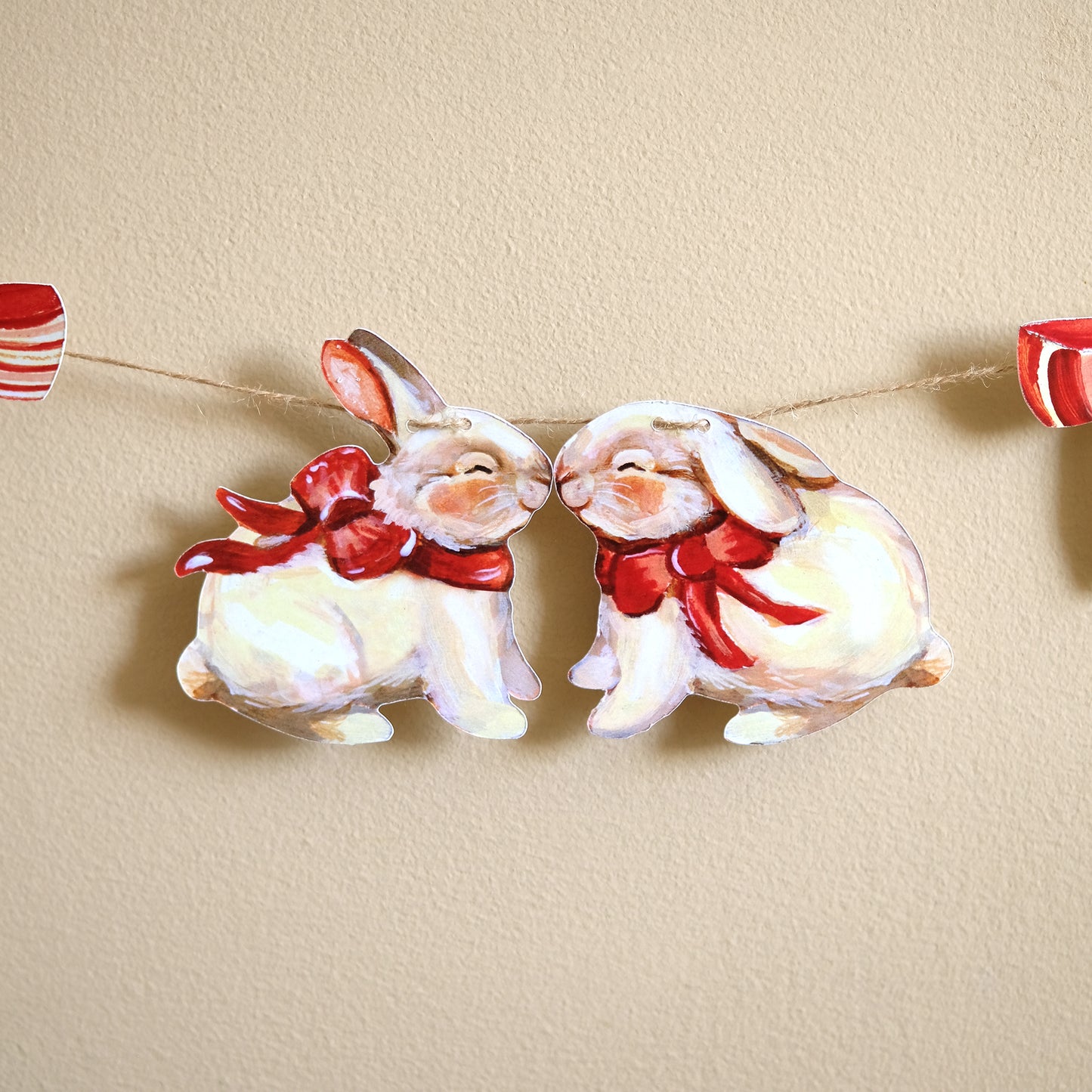 White Rabbits - DIY Garland Kit