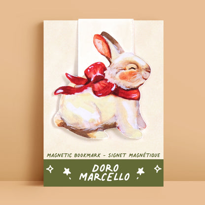 Lapin blanc - Marque-page