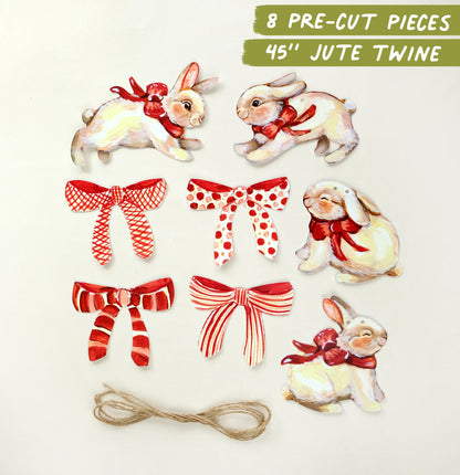 White Rabbits - DIY Garland Kit