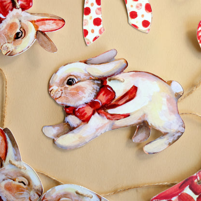 White Rabbits - DIY Garland Kit