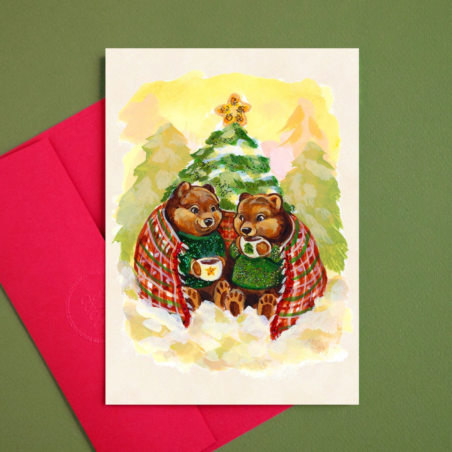 Carte de vœux « Ensemble »