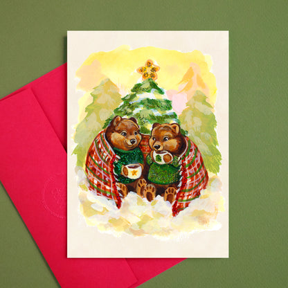 Carte de vœux « Ensemble »