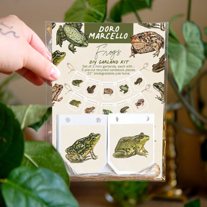 Frogs - DIY Garland Kit