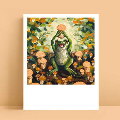 Roi Champignon - Polaroïd