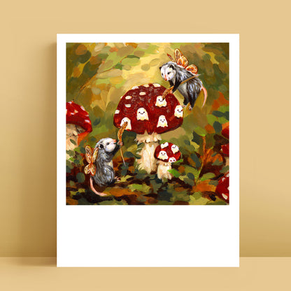 Playful Possums - Polaroid