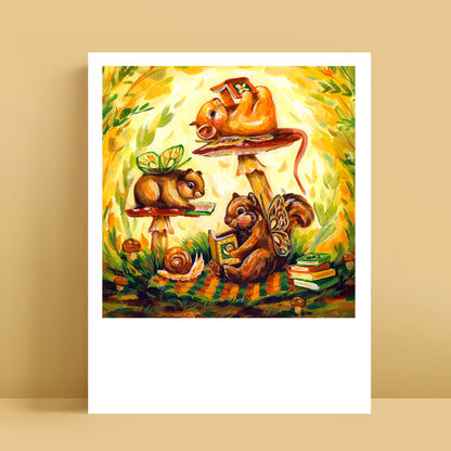 Club de lecture des fées - Polaroid